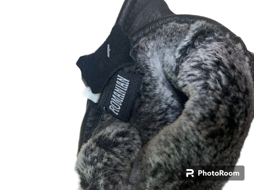 Кожа оленя.На меху.Перчатки.Мужские. 5 в упаковке.