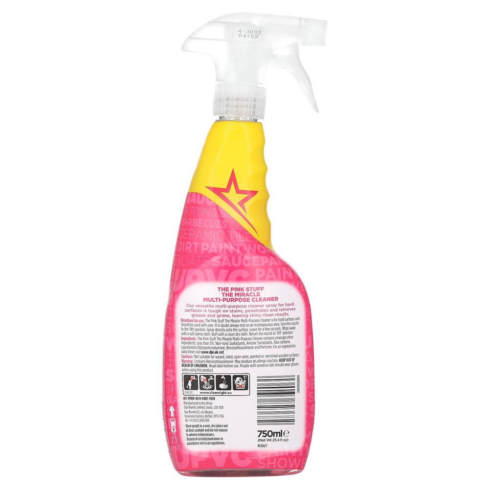 The Pink Stuff, The Miracle, многофункциональное очистительное средство, 750 мл (25,4 жидк. унции)