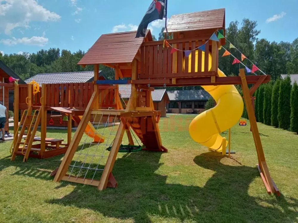 Деревянный игровой комплекс Савушка Lux - 15