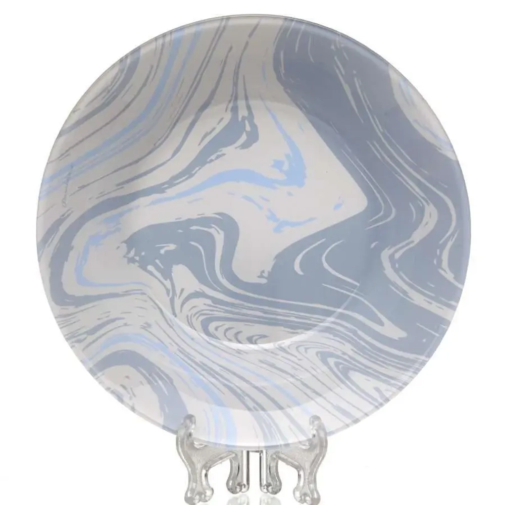 Тарелка 22см «Грей лава» (рис.28977) 10335SLBD63