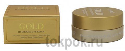 Гидрогелевые патчи для глаз Petitfee Gold Hydrogel Eye Patch, 60 шт