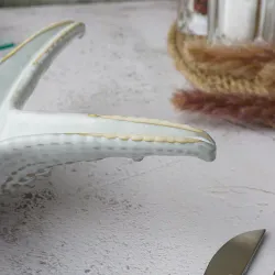 Блюдо для подачи 24 см h6 см Звезда Gray Starfish Frutti di Mare P.L. [1]