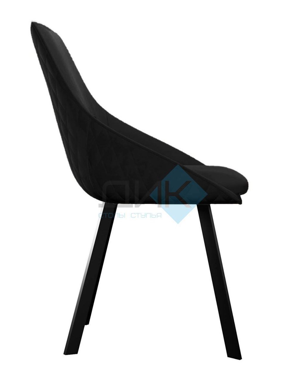 Стул DikLine 246 поворотный опоры чёрные