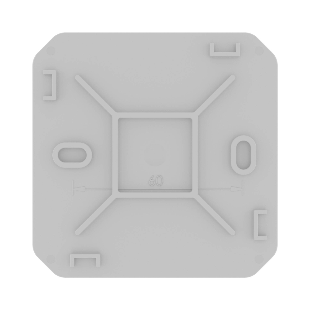 Коробка ответвительная с 8+2 кабельными вводами д.20/20мм,IP55,85х85х40мм