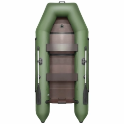 Лодка Барс 3200 СКК слань-книжка, киль, 3200*1440*385 мм., цвет зеленый