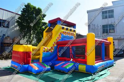 Спортивный надувной аттракцион "Маленькая горочка 2"