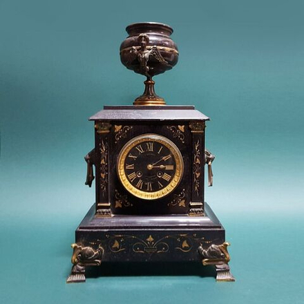 Кабинетные/Каминные часы в стиле Наполеона |||