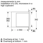 Микроволновая печь встраиваемая Bosch BEL653MP3