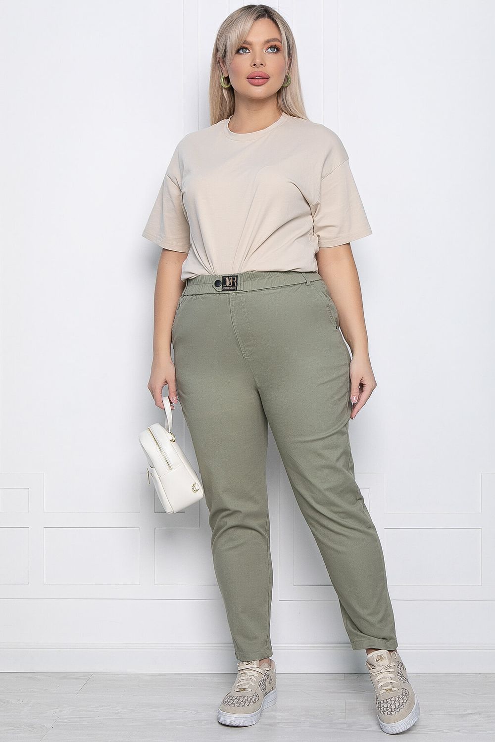 Джинсы Пленительный образ (олива) Б10308 LT Collection