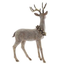 GAEM Фигурка декоративная "Олень", L21 W6 H31 см
