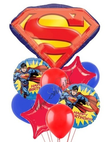 Букет "С днем рождения, Супермен!"