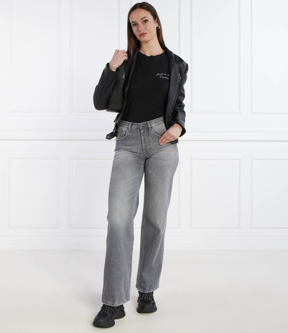 Футболка DONDUP - made in Italy - черный(DS007 JF0342D HP1)