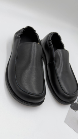 Туфли женские натуральная кожа артикул 5507-1 цвет "чёрный"