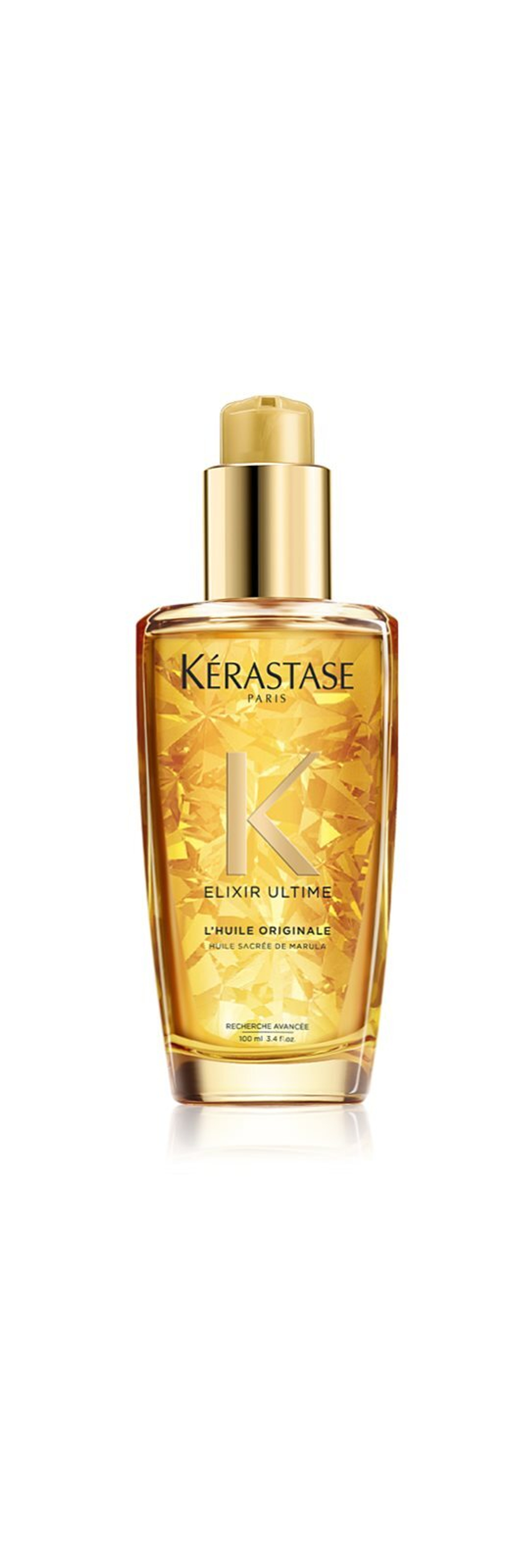 Kérastase Elixir Ultime L'huile Originale - сухое масло для всех типов волос /   100  ml  / GTIN 3474636613908