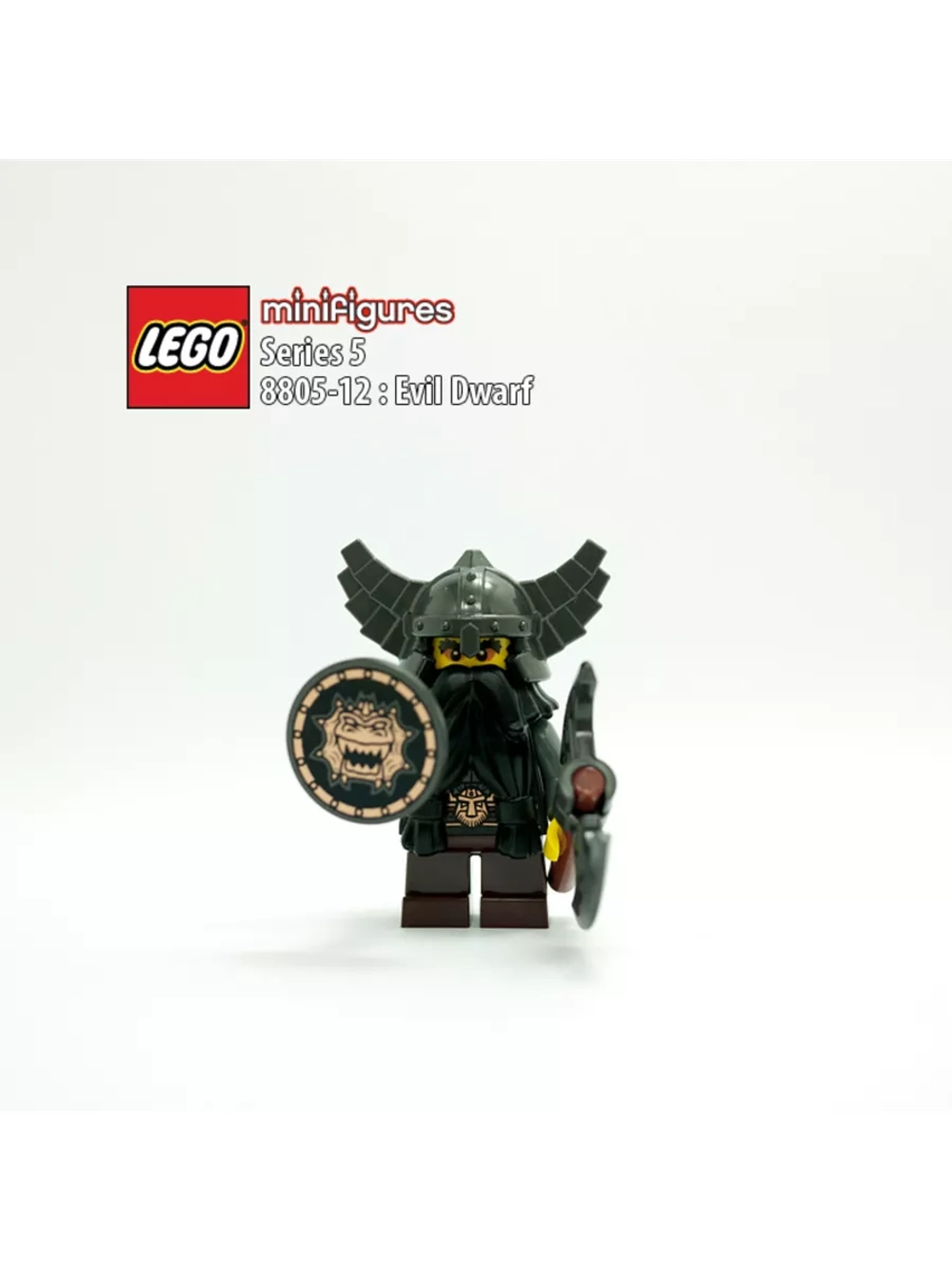 LEGO Минифигурки 5 серия 8805 Dwarf (Гном)