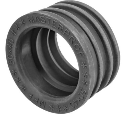 Манжета для канализации MPF 50х40мм, удлиненная, черная