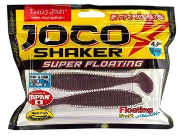 Виброхвосты съедобные LJ Pro Series JOCO SHAKER 4.5in (11,43 см), цв. F13, 3 шт.