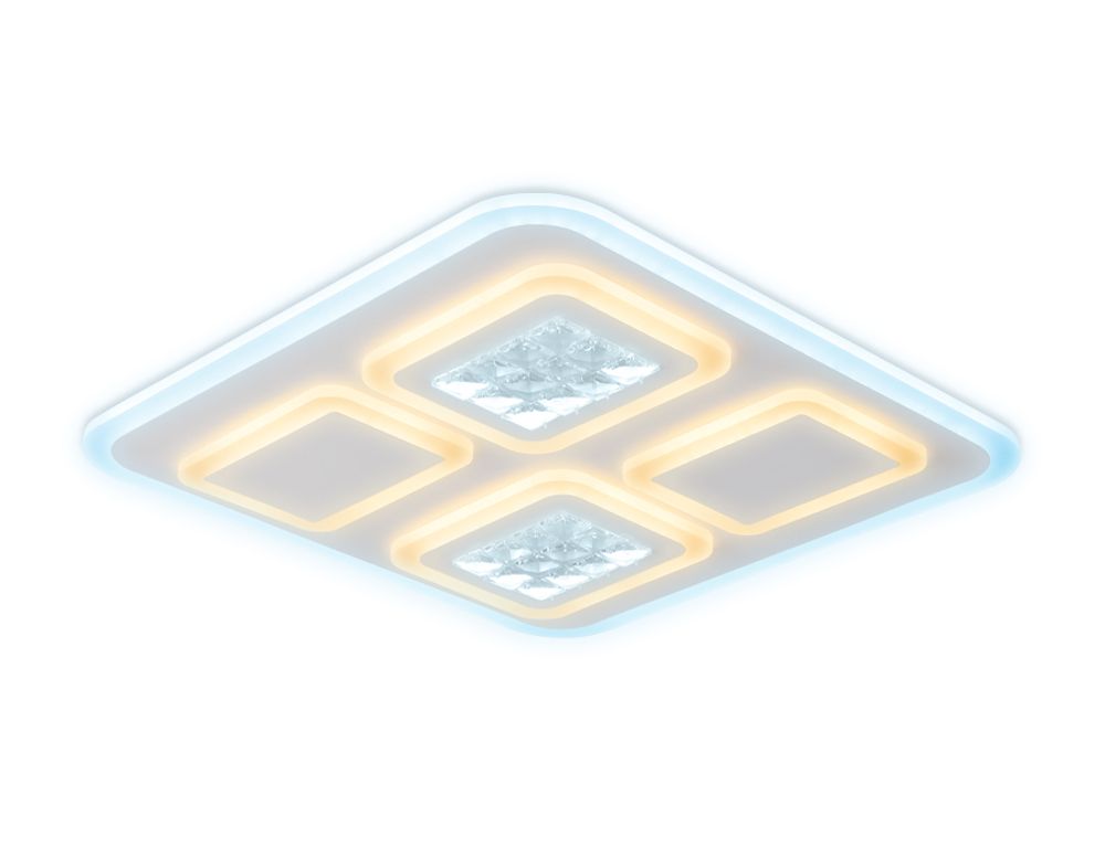 Ambrella Потолочный светодиодный светильник с хрусталем Ice FA259