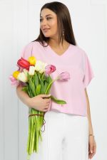 Блуза Джози (розовая) Б12936-35М LT Collection