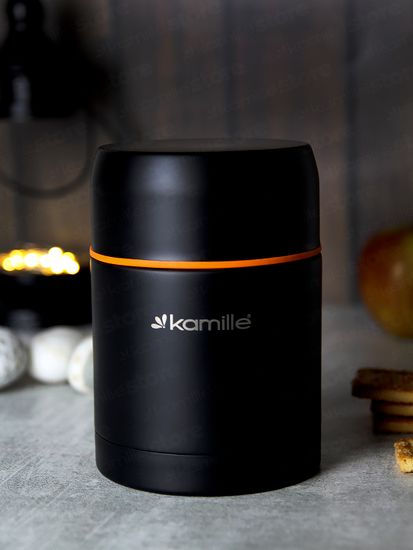 Термос пищевой 500 мл. Kamille KM 2092A из нержавеющей стали
