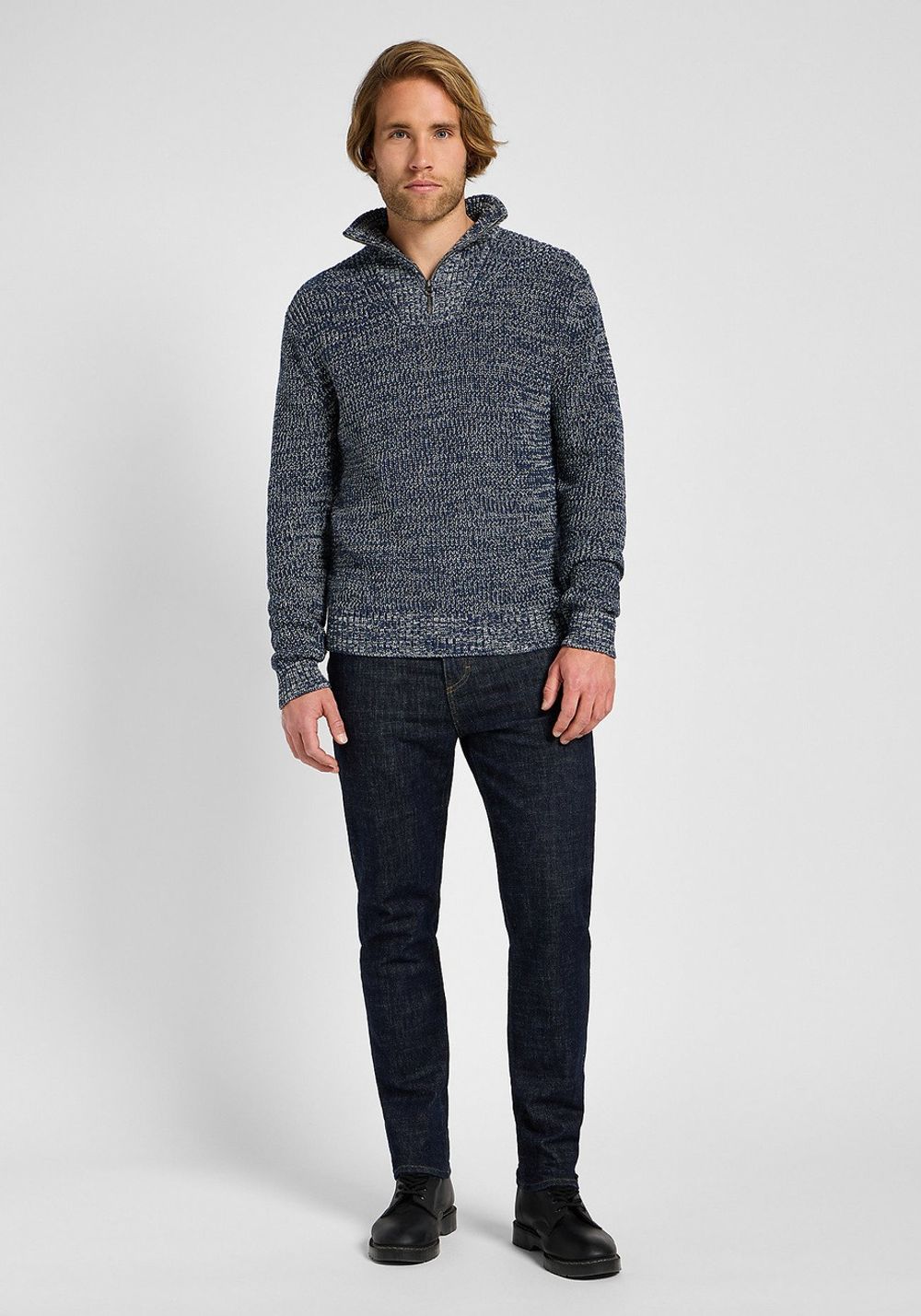 Джемпер HALF ZIP KNIT 112355674