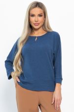 Джемпер трикотажный Претти (синий) Б14869-50М LT Collection