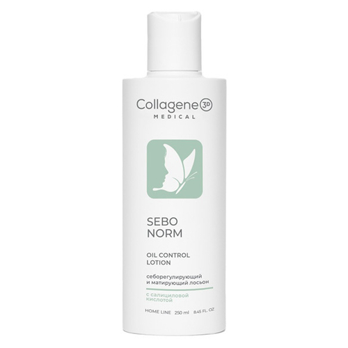 Лосьон для жирной и проблемной кожи Medical Collagene 3D Sebo Norm 250мл