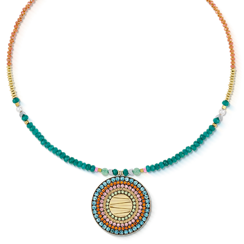 Колье Coeur de Lion Multicolour Boho 2036/10-1583