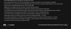 (ПРЕДЗАКАЗ) Альбом OURBIRTHDAY - OUR BIRTHDAY 1st Single Album METAL KEYRING Version
