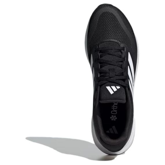 Adidas Runfalcon 5,0 Бежевые кроссовки Низенький Верх Черный/Белый Мужской