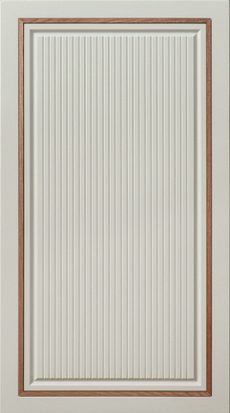 Фасады с вставками из массива и шпона