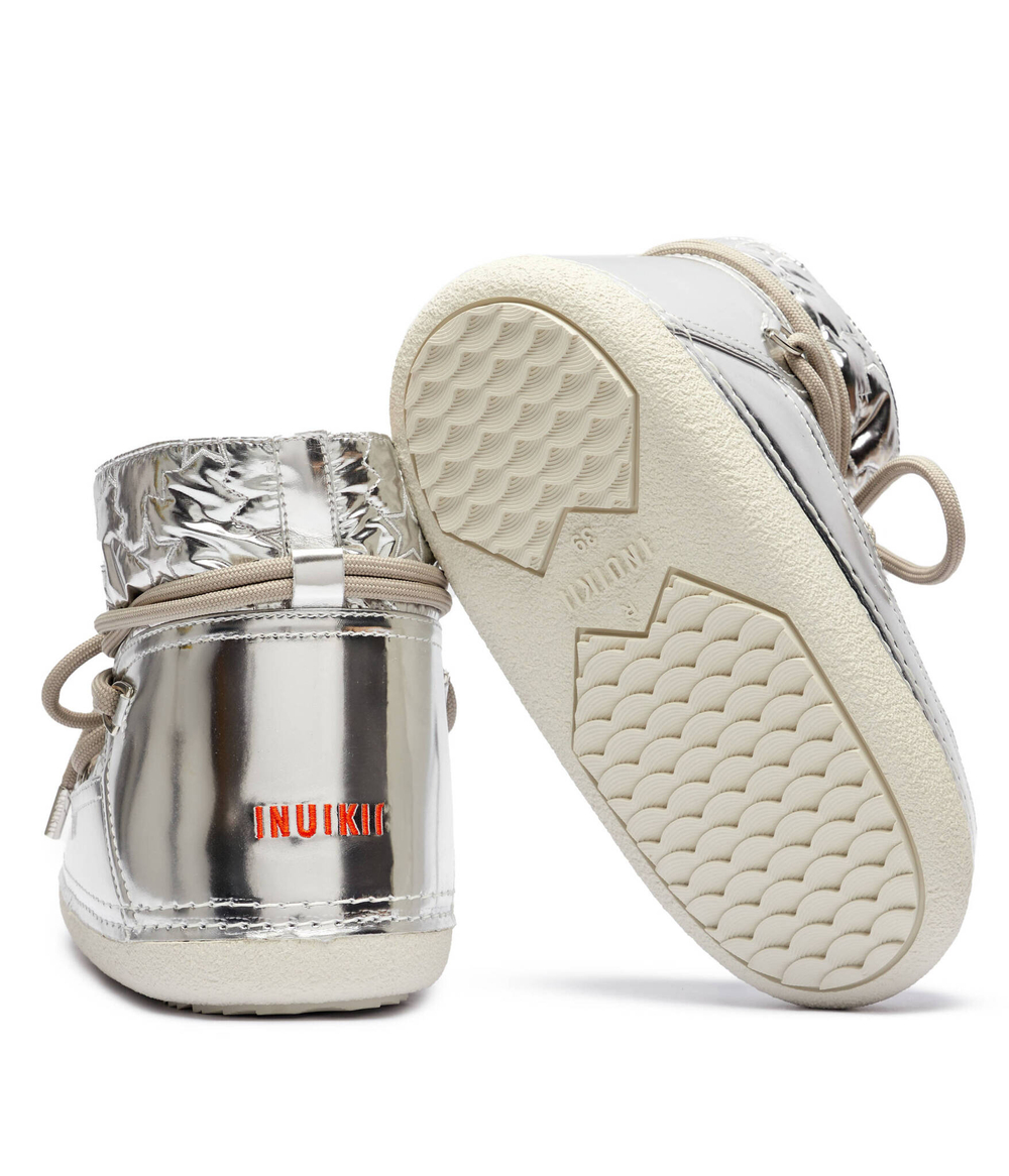 Утепленное угги BOMBER STAR INUIKII - серебряный(75101-068)