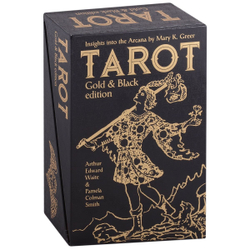 Набор "Таро Золото на Чёрном / Gold & Black edition Tarot"