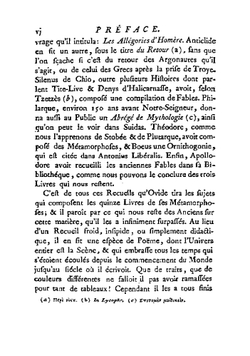Les metamorphoses d'Ovide, en Latin et en Francois. Tome 1-2 | Ovide