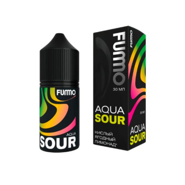 Fummo Aqua Sour Salt 30 мл - Кислый Ягодный Лимонад (20 мг)