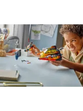 Конструктор Star Wars 75414 Снегоход Force Burner