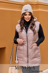 Жилет 0202-мокко Minova