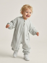 Комбинезон из футера без начеса, Серый