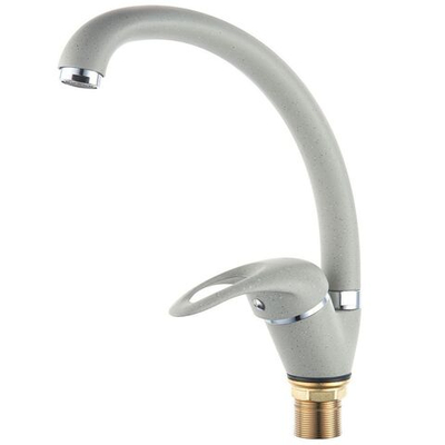 Смеситель для кухни, РМС, с картриджем, сер, SL135GY-011F