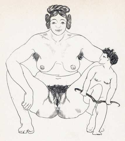 Fernand Hertenberger (1882-1970) - эротическое искусство французского художника