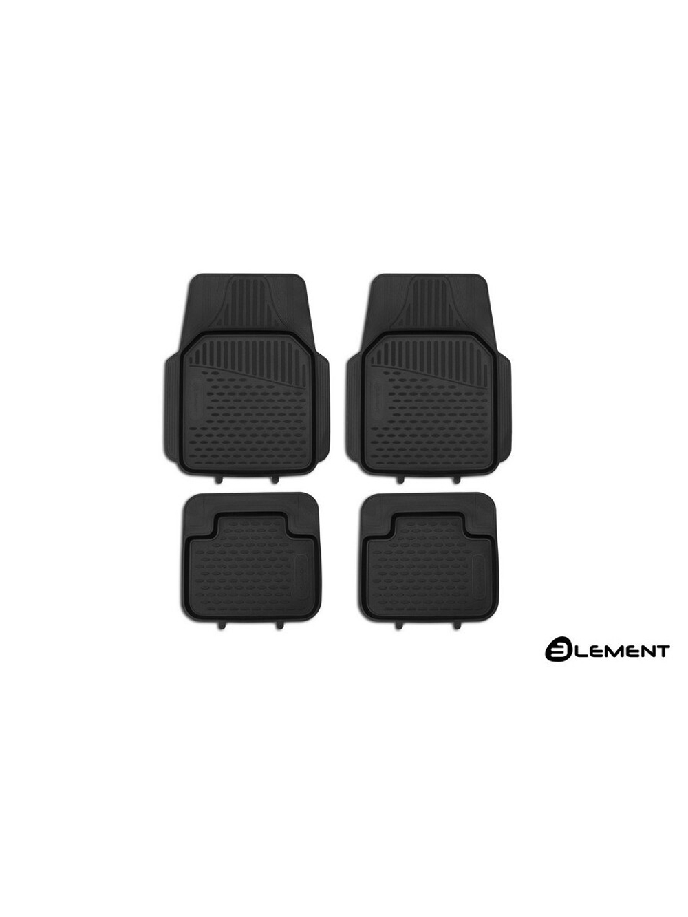Коврики в салон для Универсальные, 4 шт. (полиуретан) ELEMENT0002210