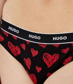 Стринги 3 пары DESIGN Hugo Bodywear - черный(50495870)