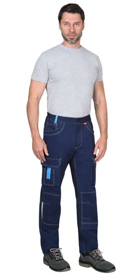 Брюки "Сириус-Джет" (синий/голубой)