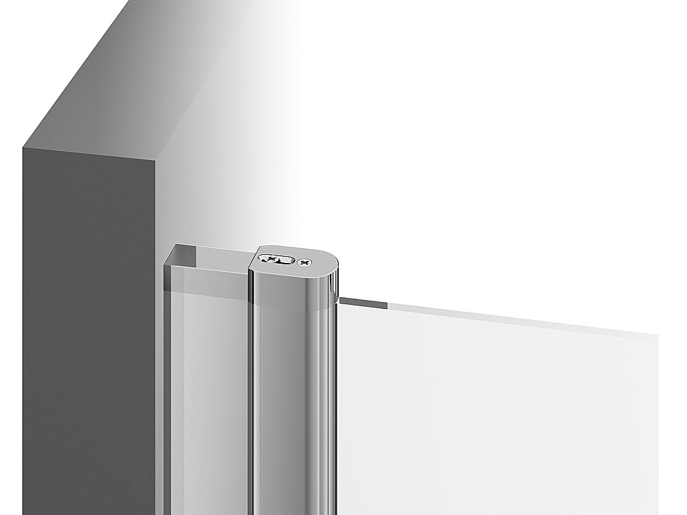 Душевая дверь Ravak Chrome CSD1-80 0QV40300Z1 профиль черный/стекло прозрачное