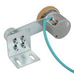 Инкрементальный энкодер INNOCONT D=50мм с мерным колесом L=200мм, контактная поверхность - резина, профиль ребристый, 1имп/1мм, 5…30VDC, выход HTL, IP64, -20…+85°C, радиальный кабель 2м