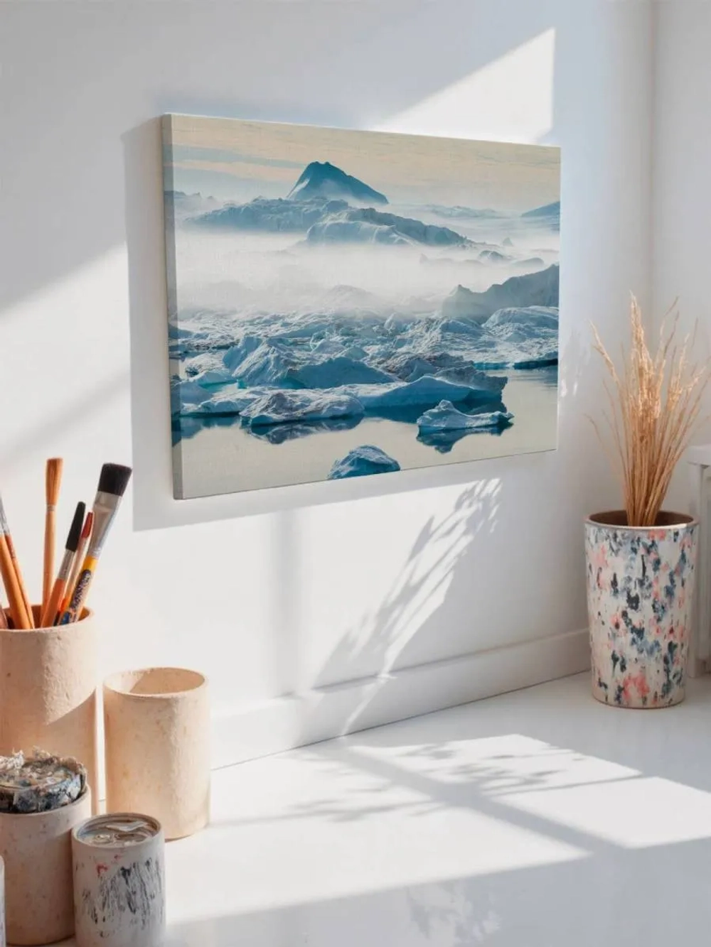 Картина на стену 40 X 50 Зимний пейзаж