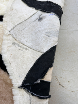 Ковер шкура натуральная овчина меховой