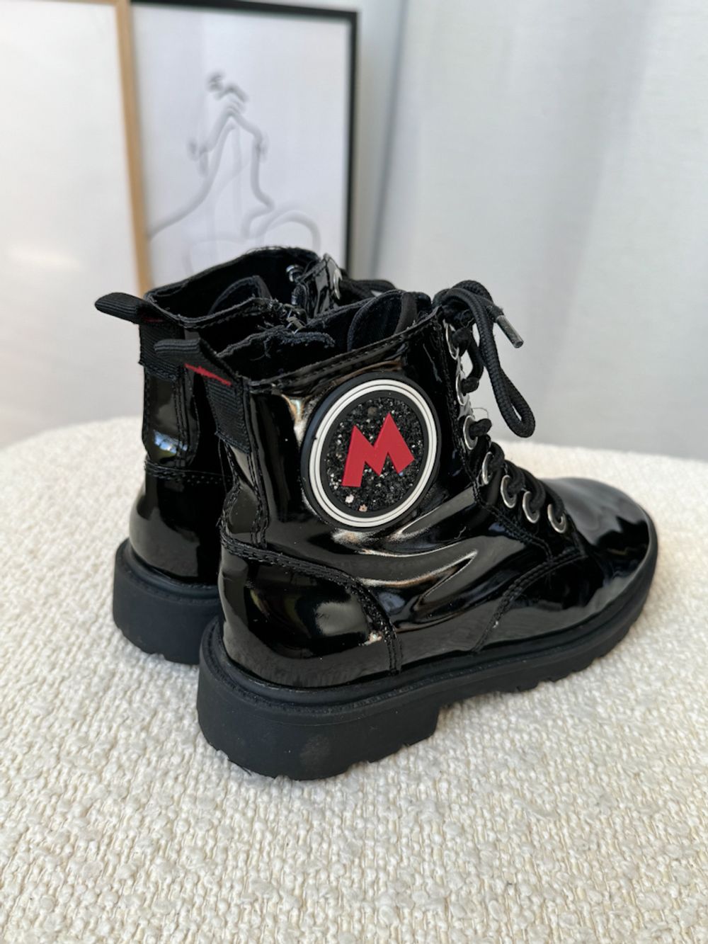 Лаковые ботинки Zara, 34