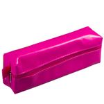 Пенал-косметичка BRAUBERG, под искусственную кожу, ассорти 5 цветов, "Блеск", 20х6х4 см, дисплей, 223896