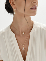 91003849 Серьги Selena Pearls